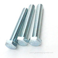 black carbon steel full thread hex bolt